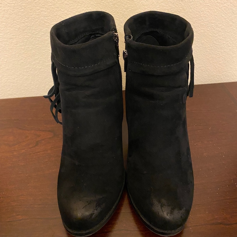 Rampage Fringe Ankle Boots